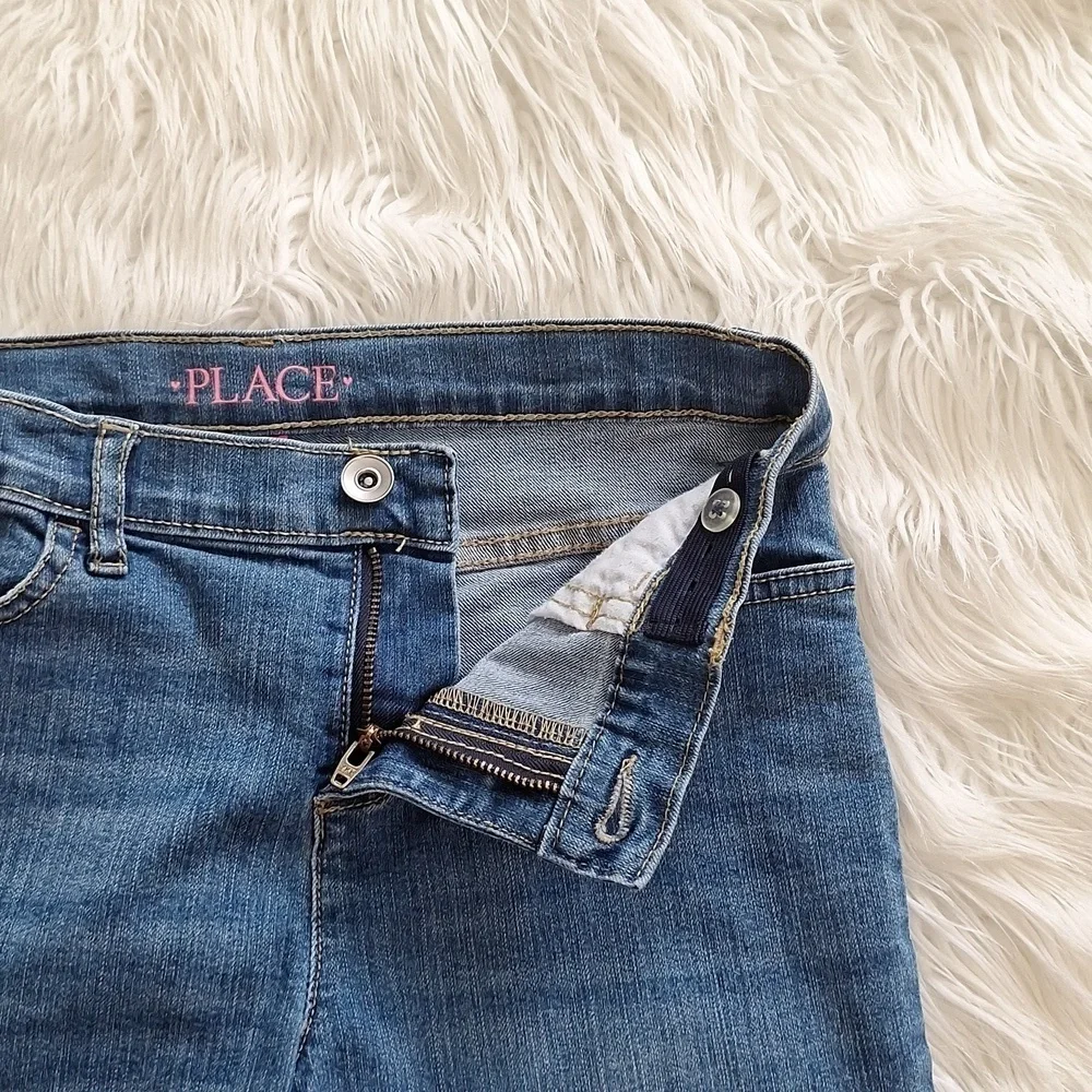 The Children’s Place Girls Denim Skimmer Shorts